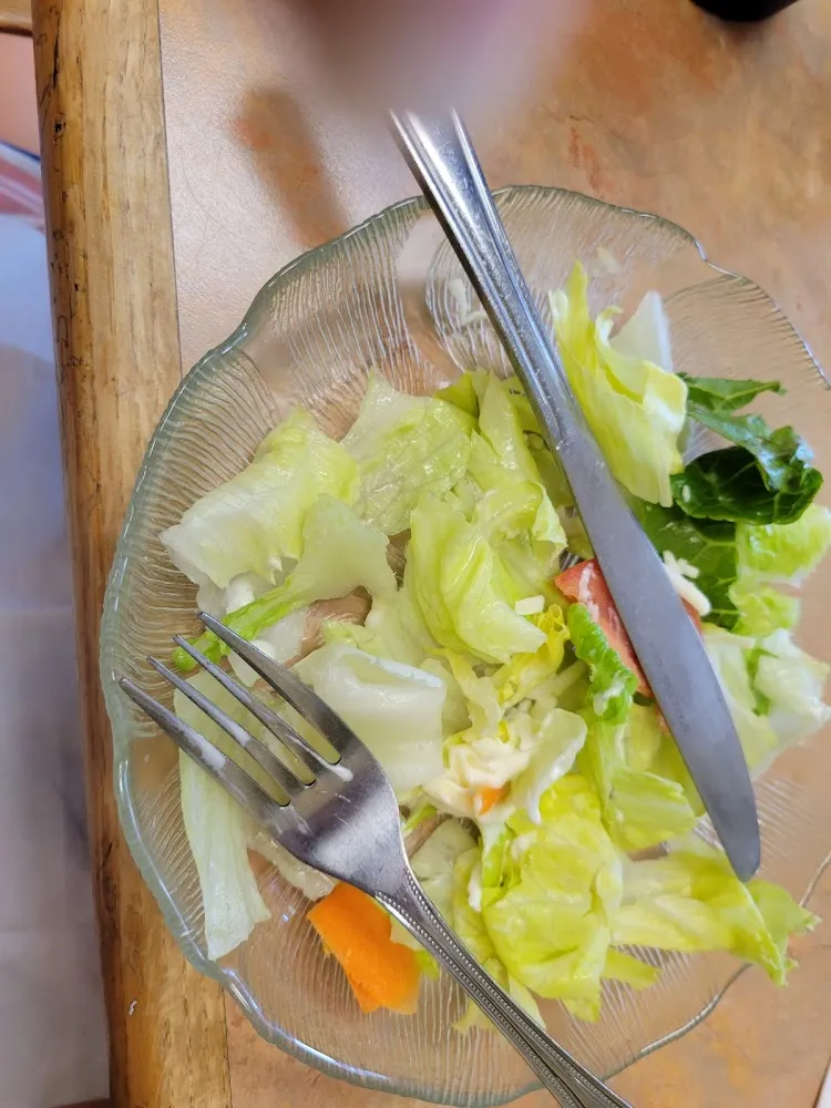 Salad with Ranch Dressing